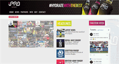 Desktop Screenshot of iprosport.com