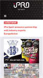 Mobile Screenshot of iprosport.com